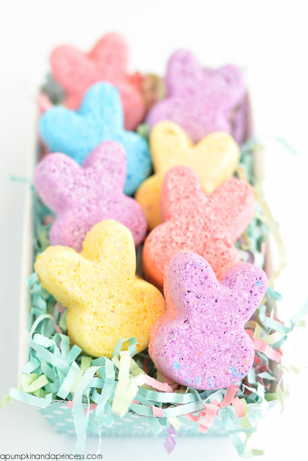 DIY Easter Bunny Soap Easter Crafts for Parents to Make with Kids