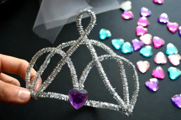 Crown For Your Prince - And Also The Princess Pipe Cleaner Crafts For Kids