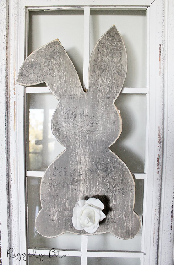 Farmhouse Bunny Door Hanger