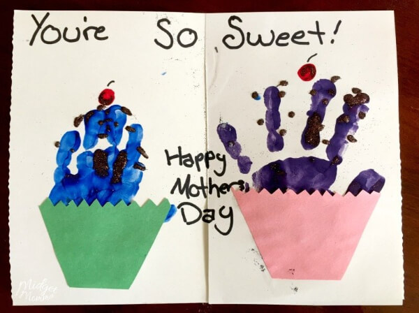 Adorable Paper Wish Card for Mom
