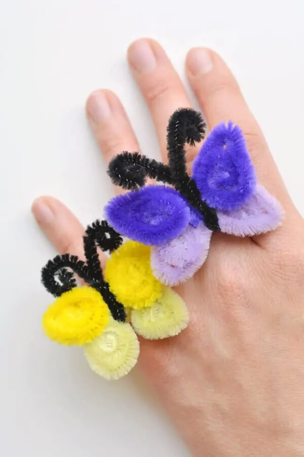 Pretty Little Butterfly Rings