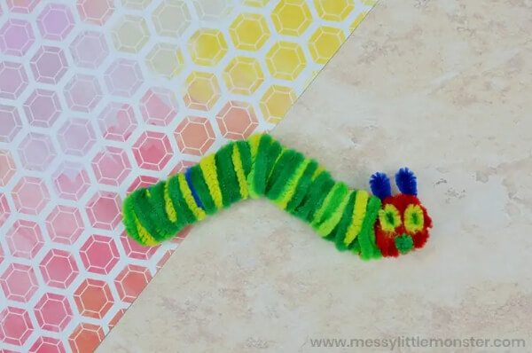 A Caterpillar - The Predecessor Of A Butterfly Best Pipe Cleaner Crafts For Kids 