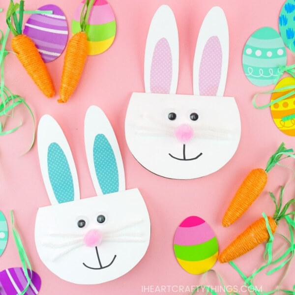 Easter Bunny Crafts for Kids Simple Bunny Card