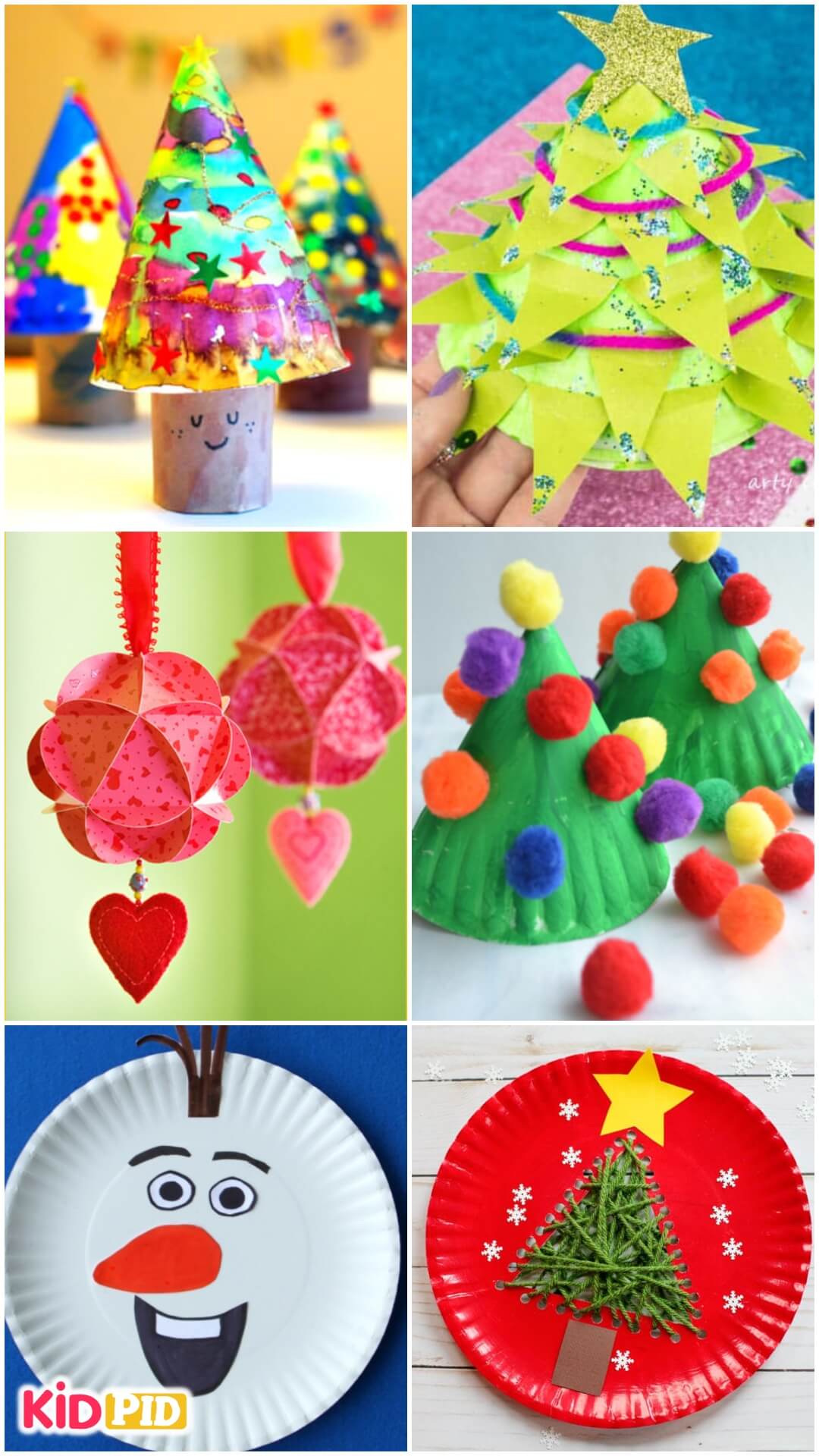 Christmas Paper Plate Crafts for Kids