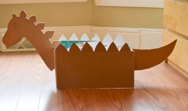 The Cardboard Box Dinosaur