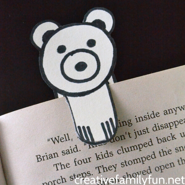 Teddy face Bookmark