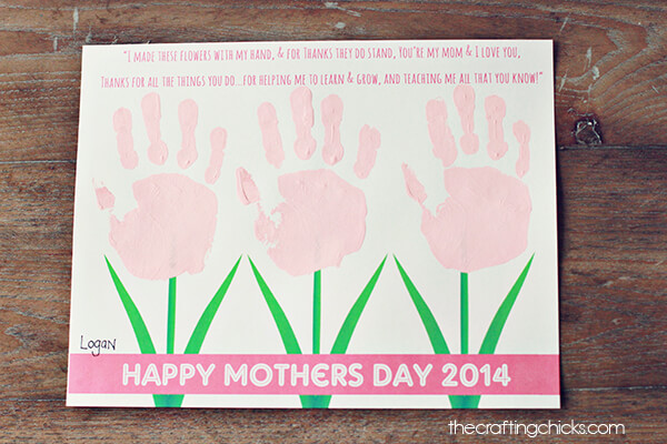 Gorgeous 'Mothers Day' wishing Paper pamphlets for Mom Mother's Day Crafts For Kids