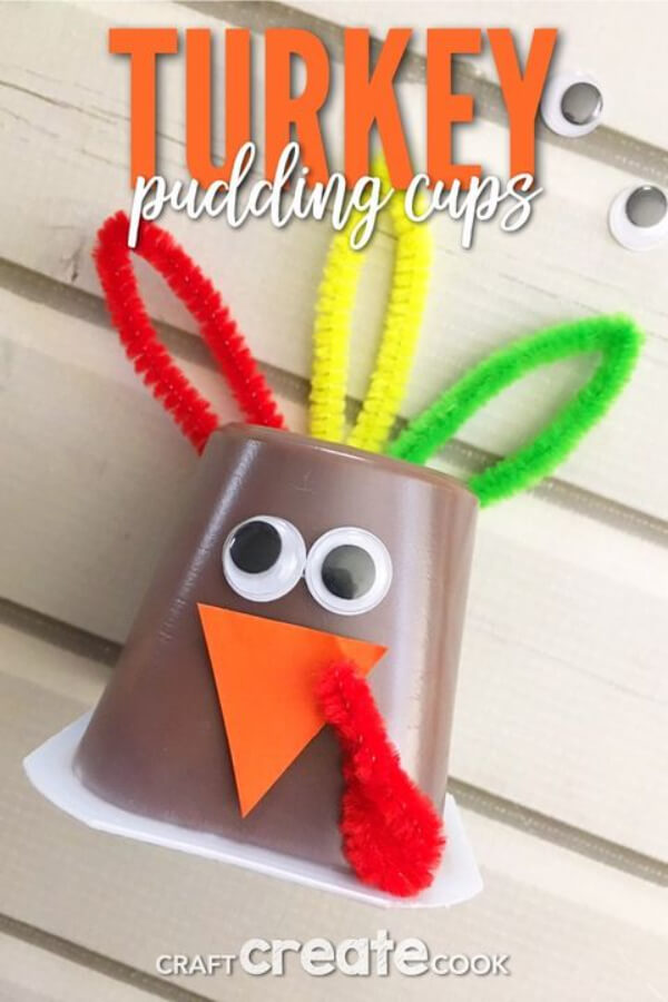 Thanksgiving Crafts for Kids Turkey Cup Craft