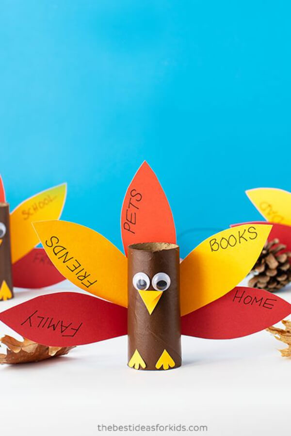 Thanksgiving Crafts for Kids Toilet Paper Roll Thanksgiving Craft