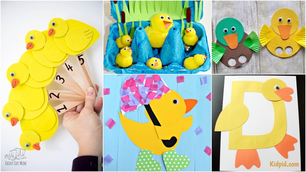 Duck Crafts for Kids - Kidpid