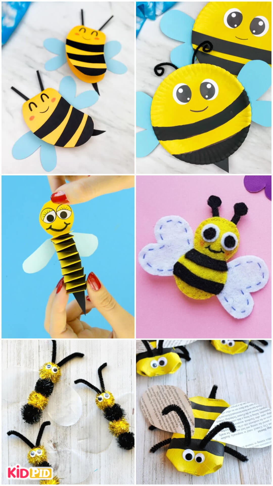 Bee Crafts for Kids - Easy School Project