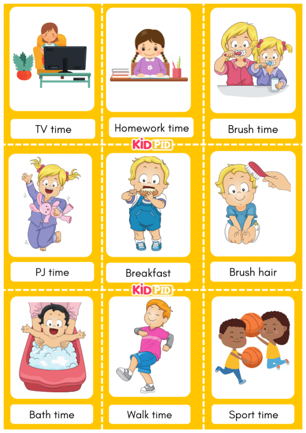 Visual Flashcards for Autism - Kidpid