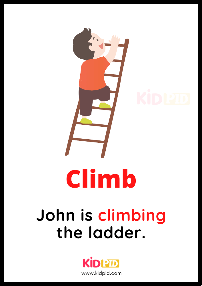 Climbing Fluency Sentence