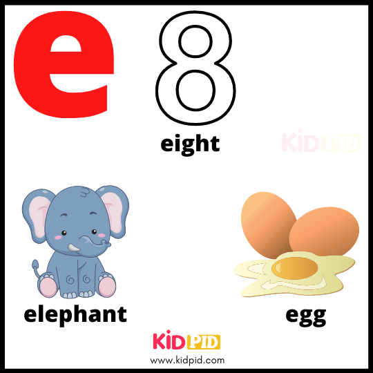 Alphabet Of E