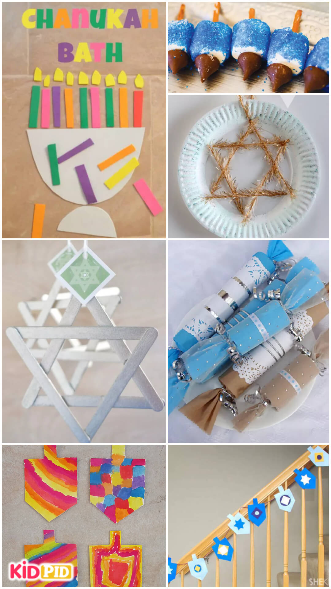 Easy Hanukkah Crafts for Kids to Have Fun