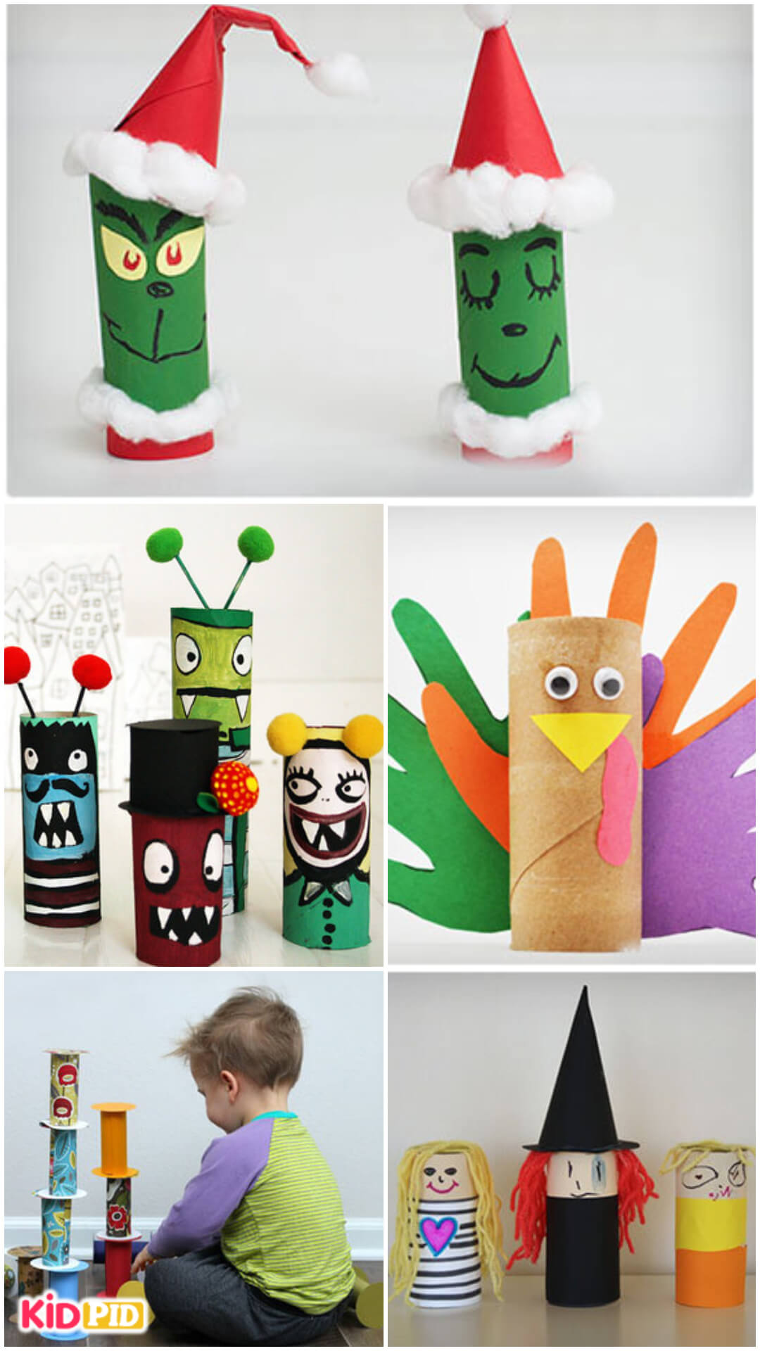Recycling DIY : Toilet Paper Roll Crafts for Kids