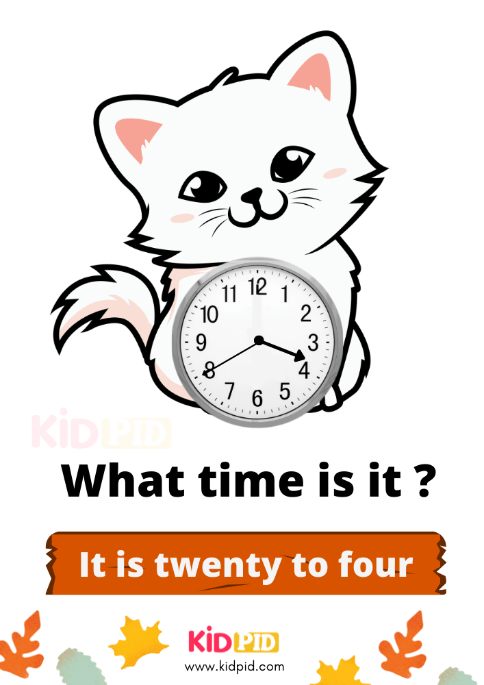 It Is Twenty to Four