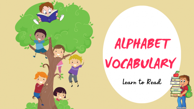 Alphabet Vocabulary Book for Kids