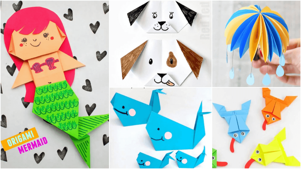 Easy Origami Crafts Ideas For Kids