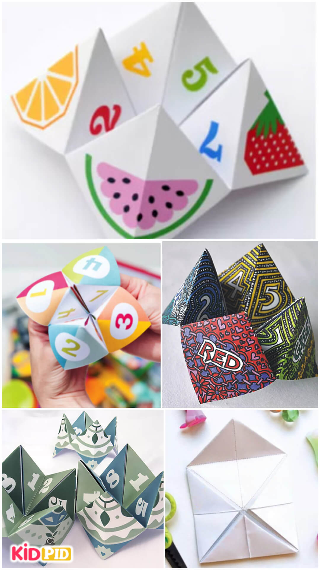Funny Paper Cootie Catcher Ideas to Play