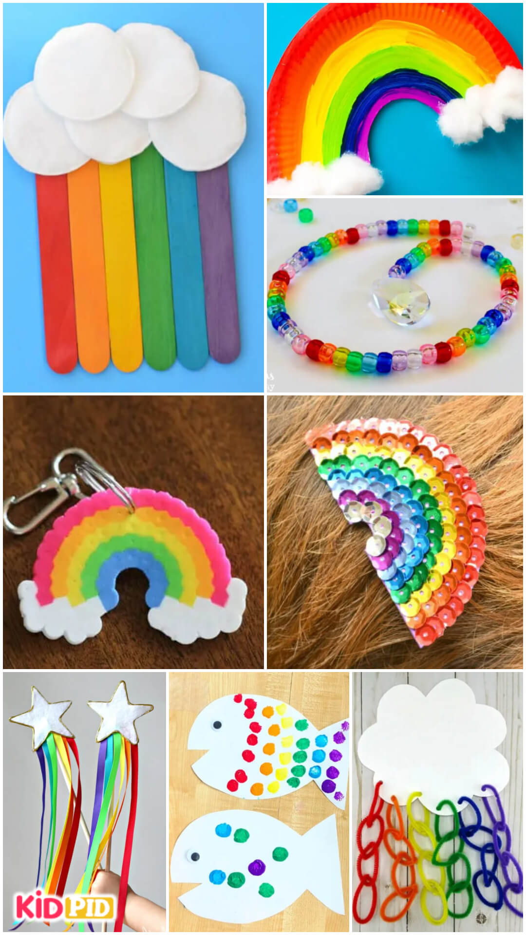 Colorful Rainbow Crafts for Kids
