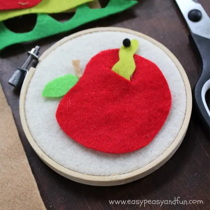 Apple Crafts Made Out Of Clothes
