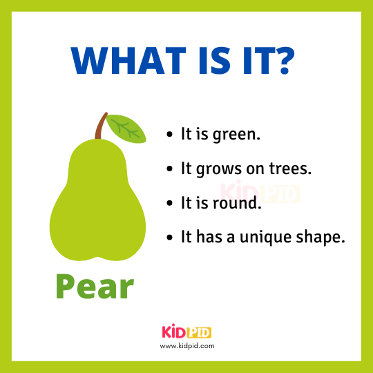  What is it Pear