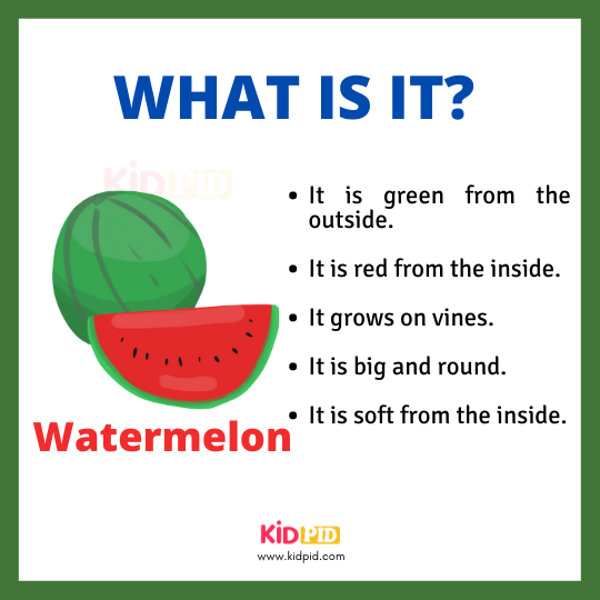  What is it watermelon