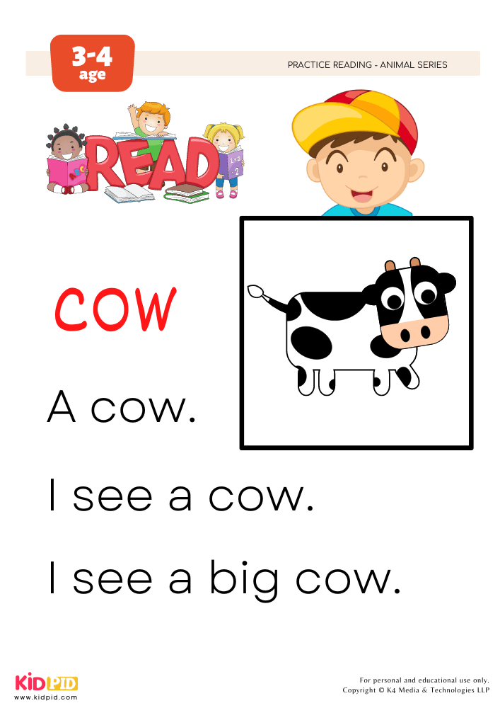 Let's Read Cow
