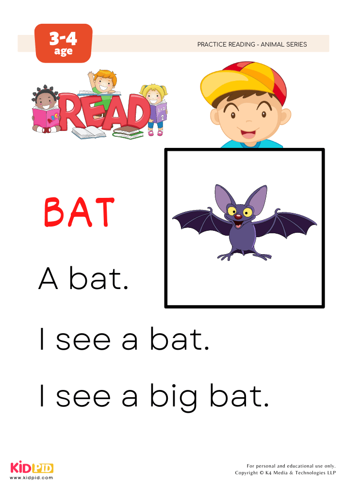 Let's Read Bat