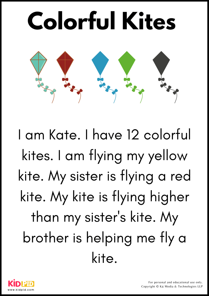 Colorful Kites Story 