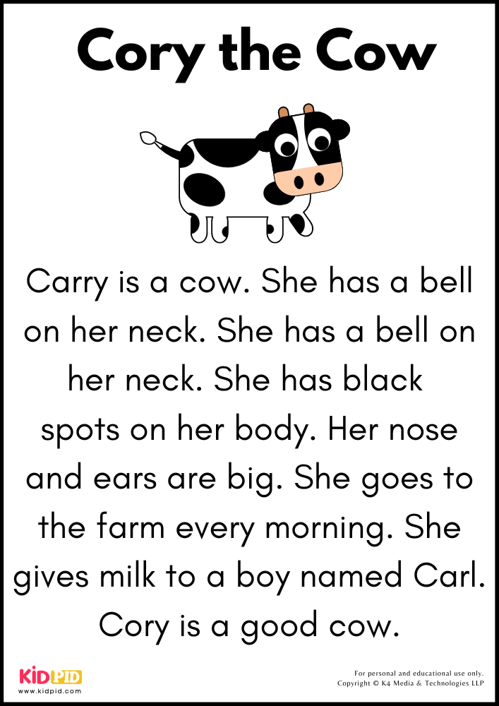 Cory The Cow Story
