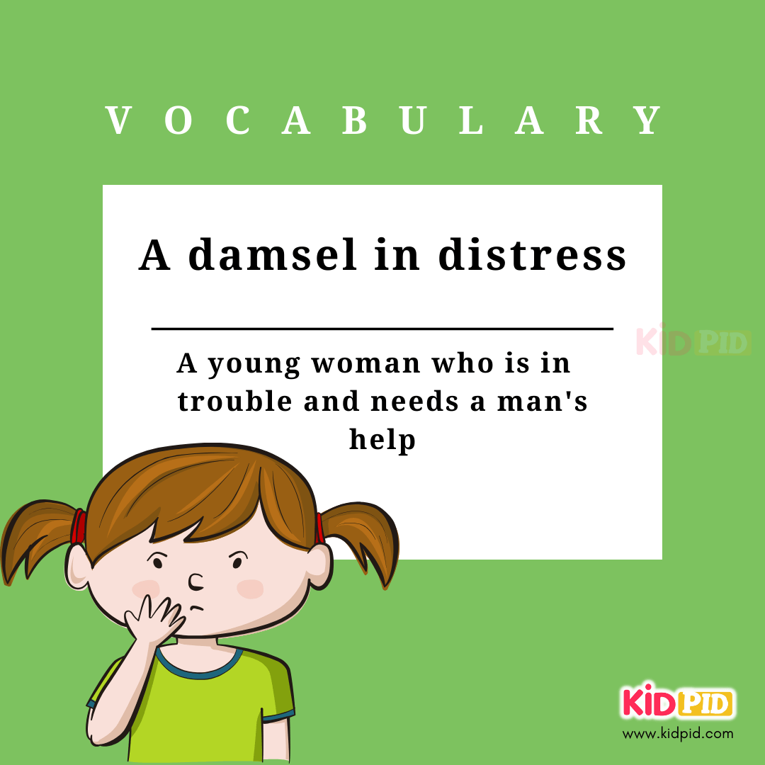 A damsel in distress-Vocabulary-English Phrases
