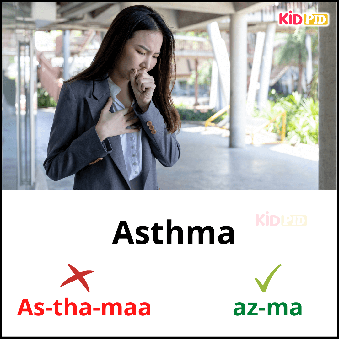 Asthma-English Pronunciation Practice