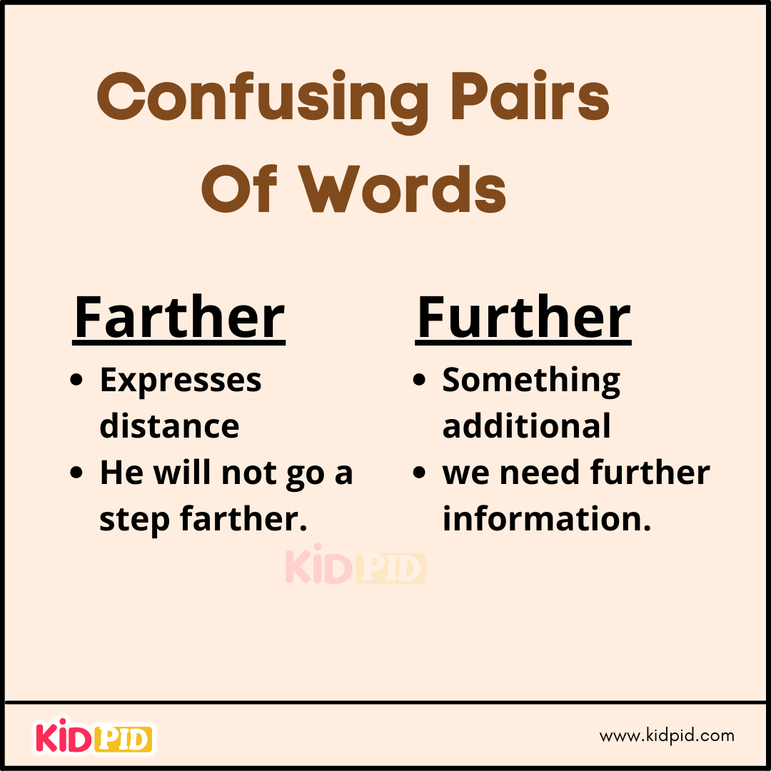 Confusing Pairs Of Words (33)