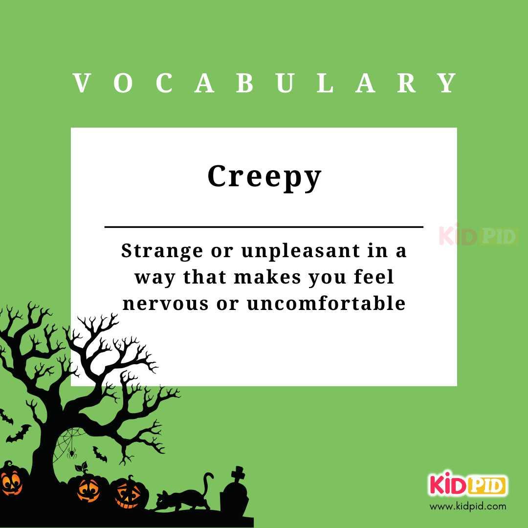Creepy-Vocalbulary-English Phrases