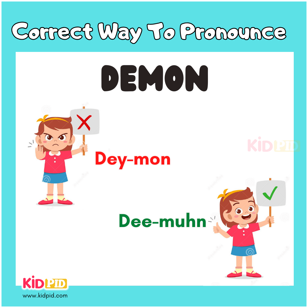 Demon-Correct Pronunciation of Common English Words