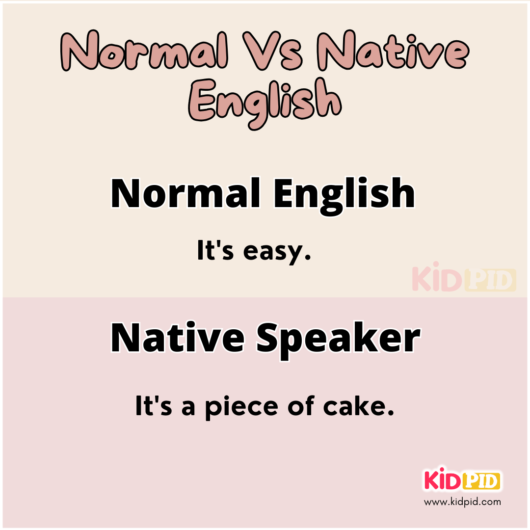 Easy-Normal Vs Native English