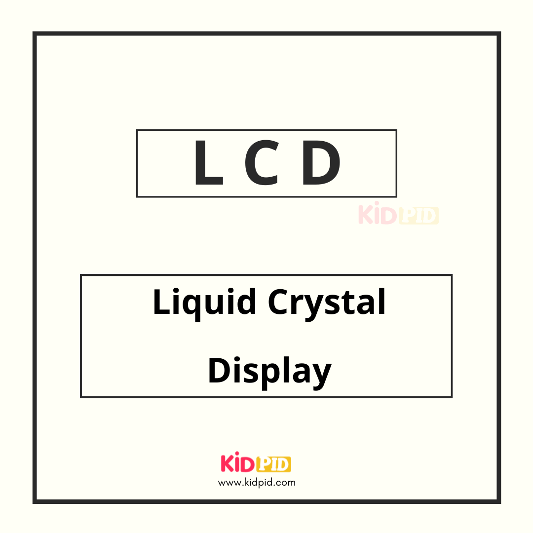 LCD-General Full Form List