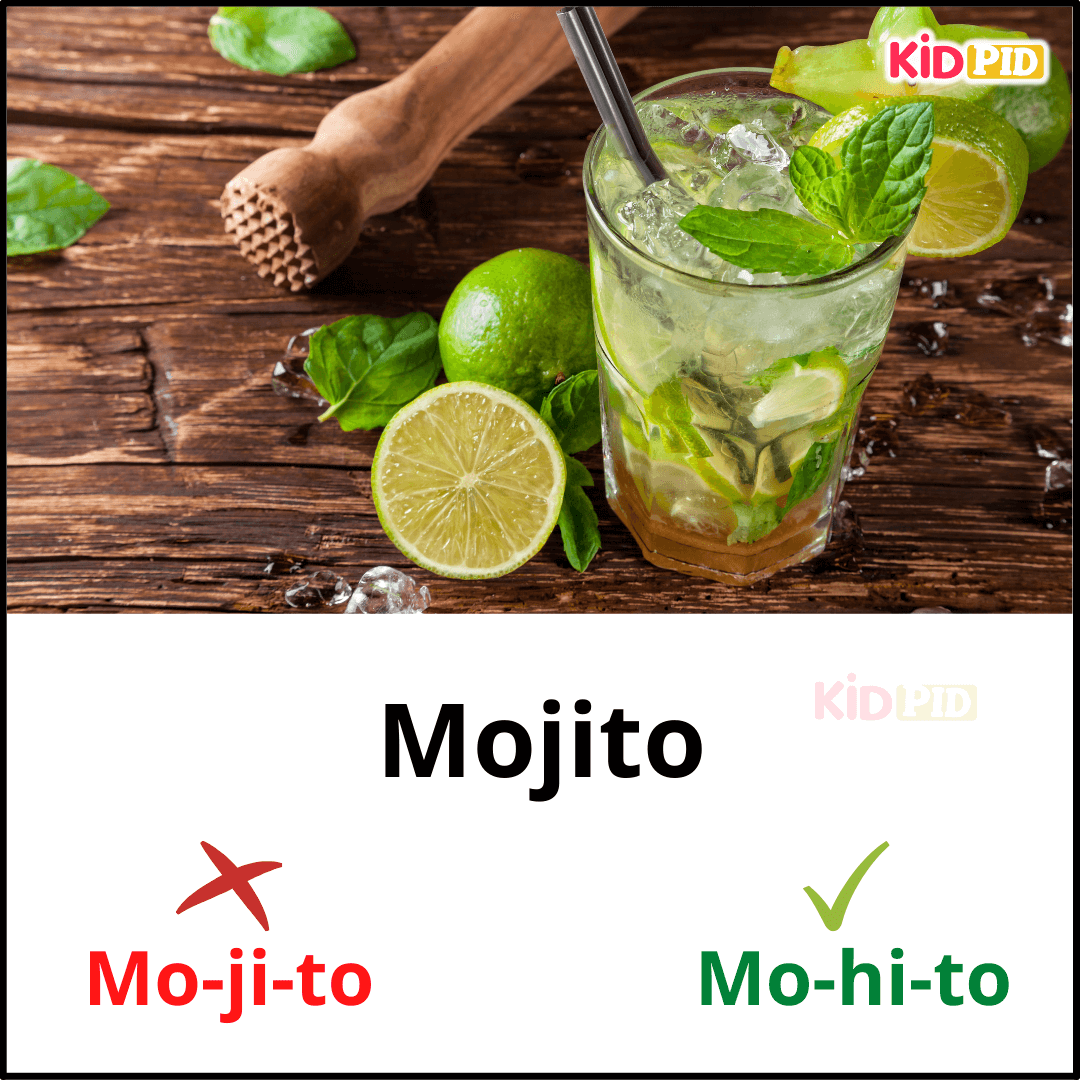 Mojito-English Pronunciation Practice