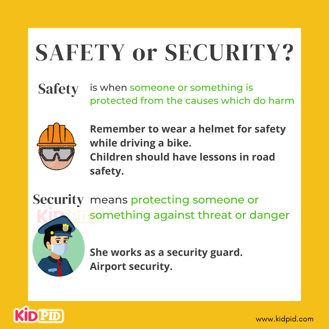 Safety or Security-Similar Words