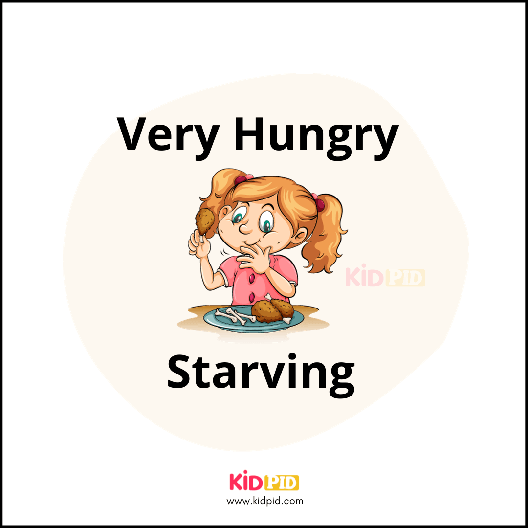 Starving-Stop Using The Word 'Very'