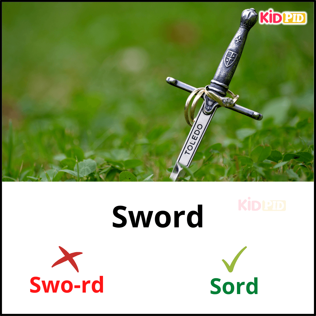Sword-English Pronunciation Practice