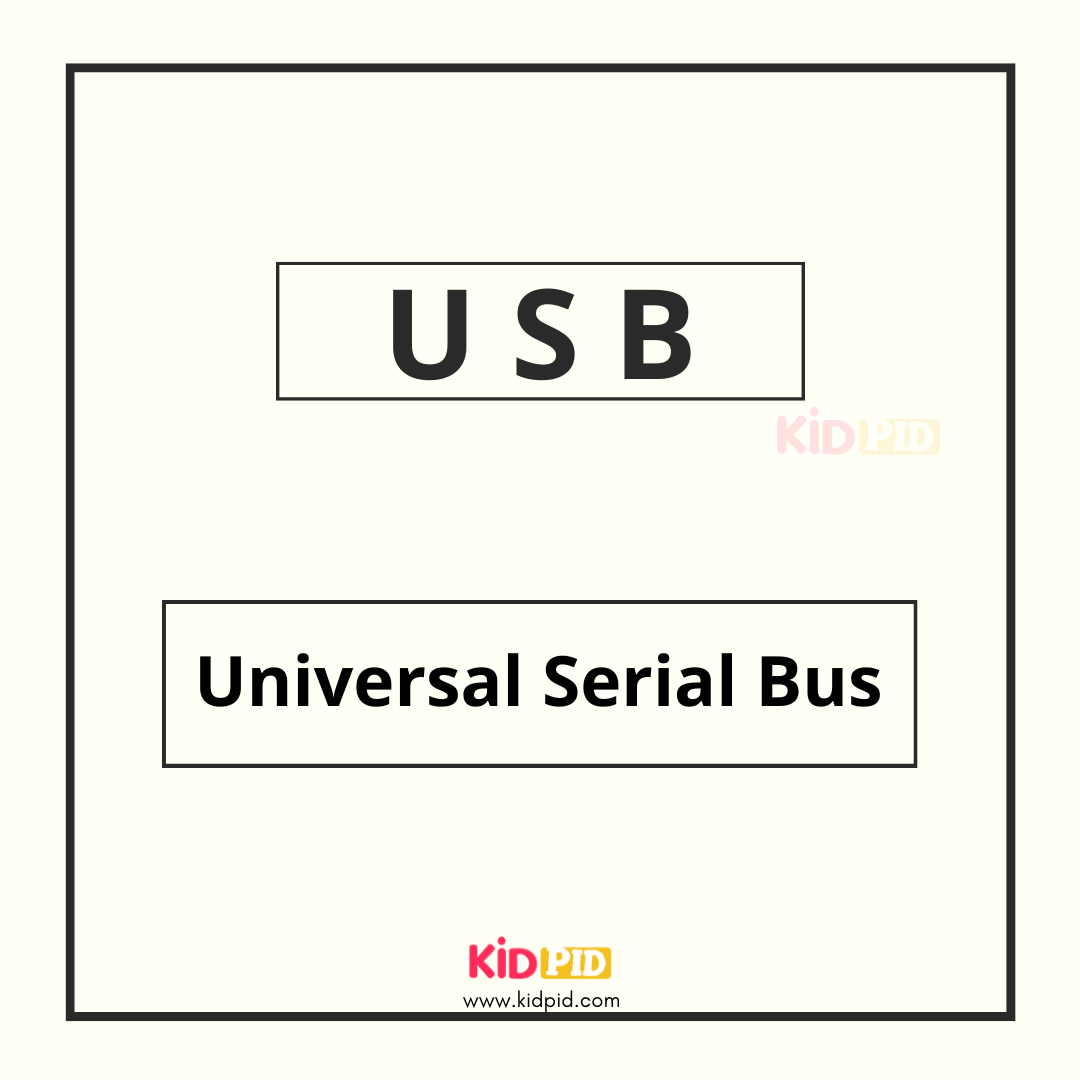 USB-General Full Form List