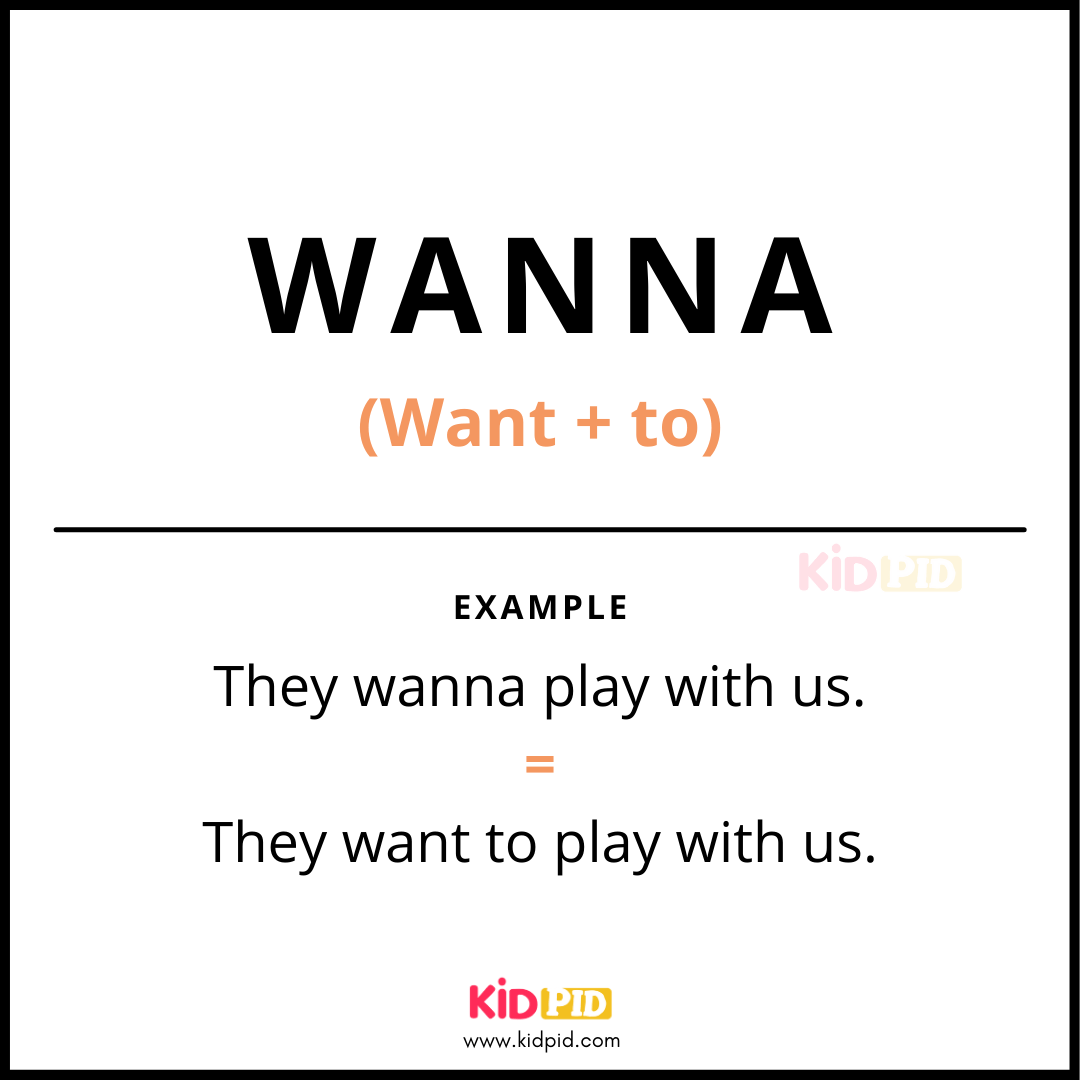 Wanna-Informal Contractions In English 