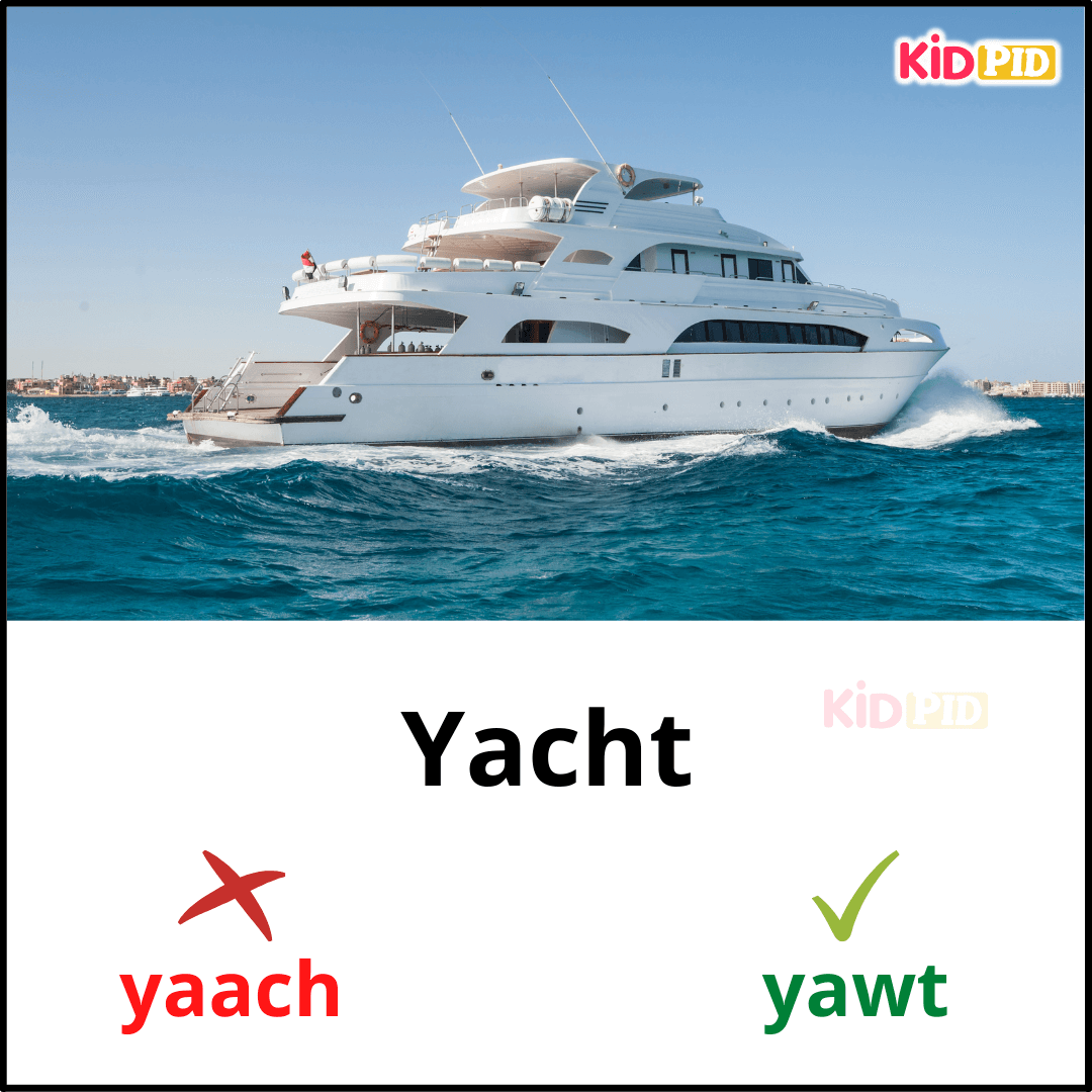 Yacht-English Pronunciation Practice