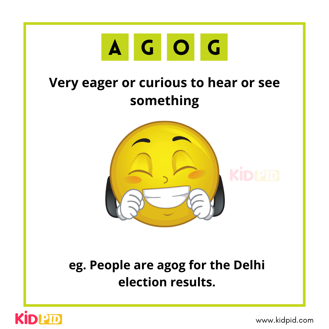 Agog - Vocabulary