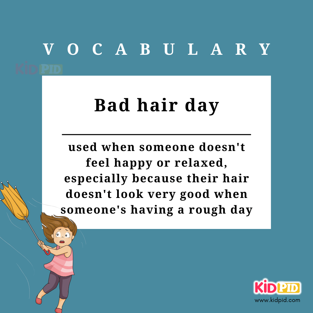 bad hair day-Vocalbulary-English Phrases
