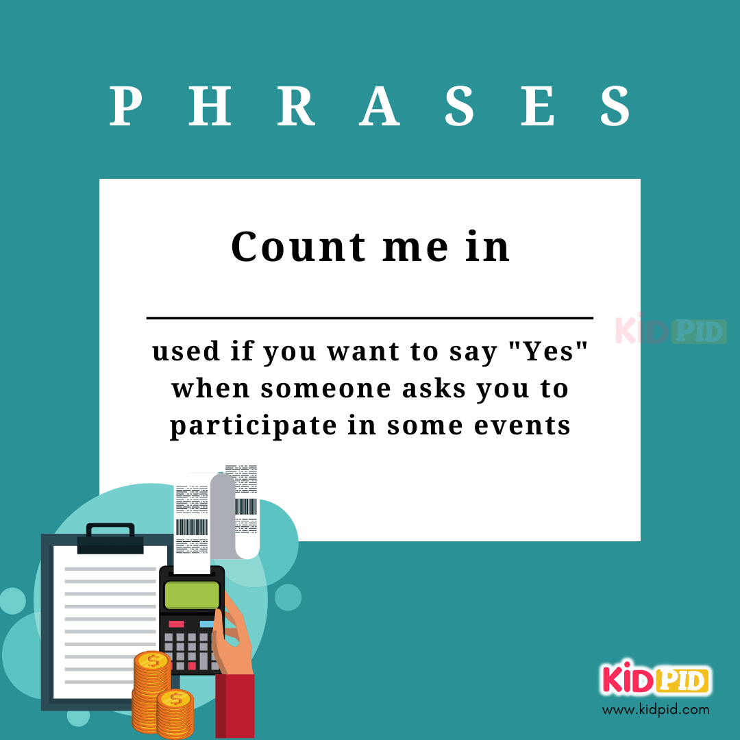 count me in-English Phrases