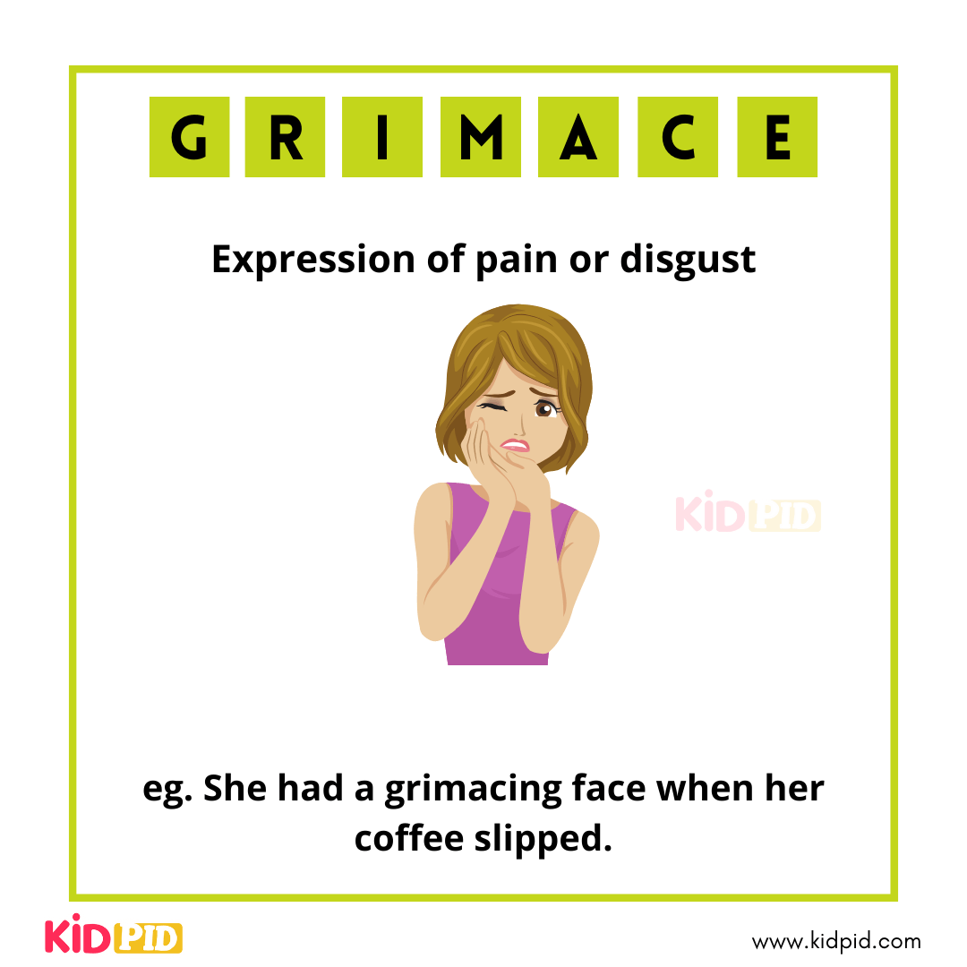 Grimace - Vocabulary